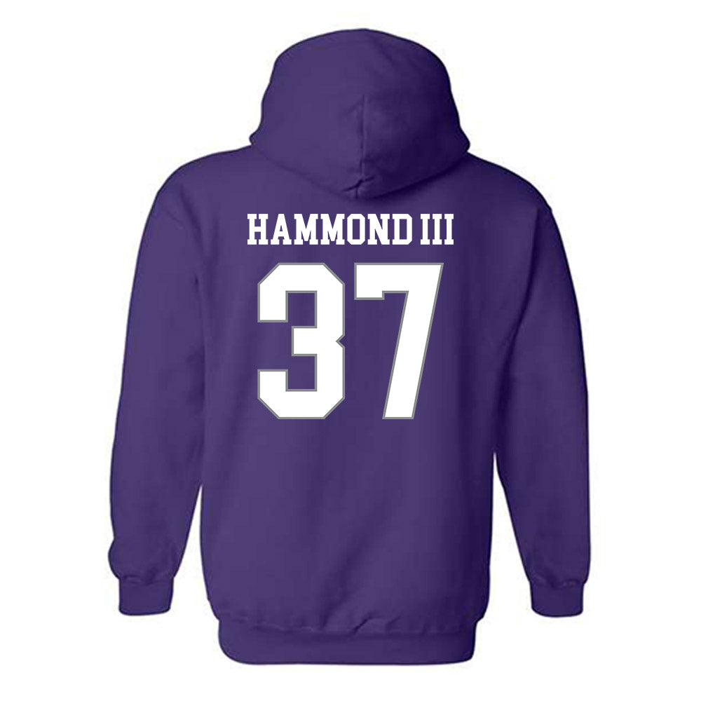 Kansas State - NCAA Football : Robert Hammond III - Classic Shersey Hooded Sweatshirt-1