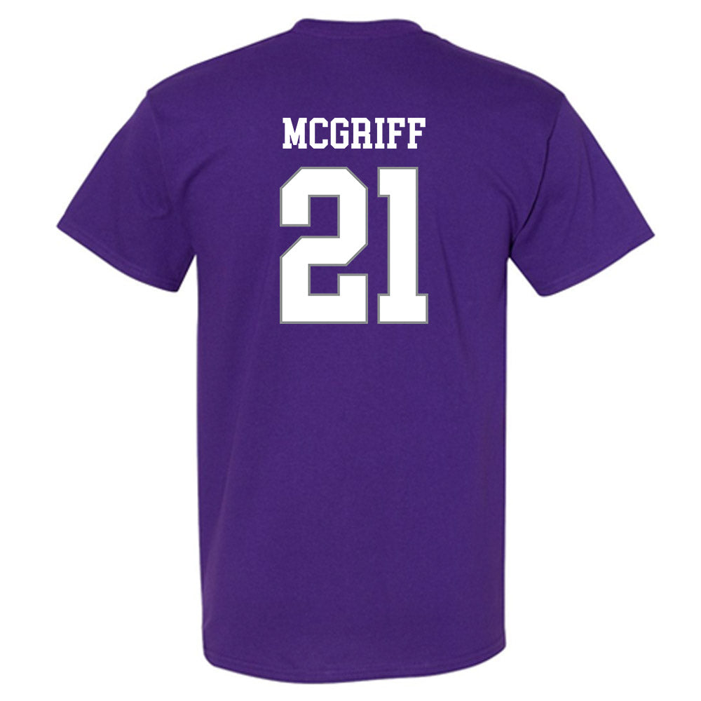 Kansas State - NCAA Men's Basketball : Khamari McGriff - Classic Shersey T-Shirt-1