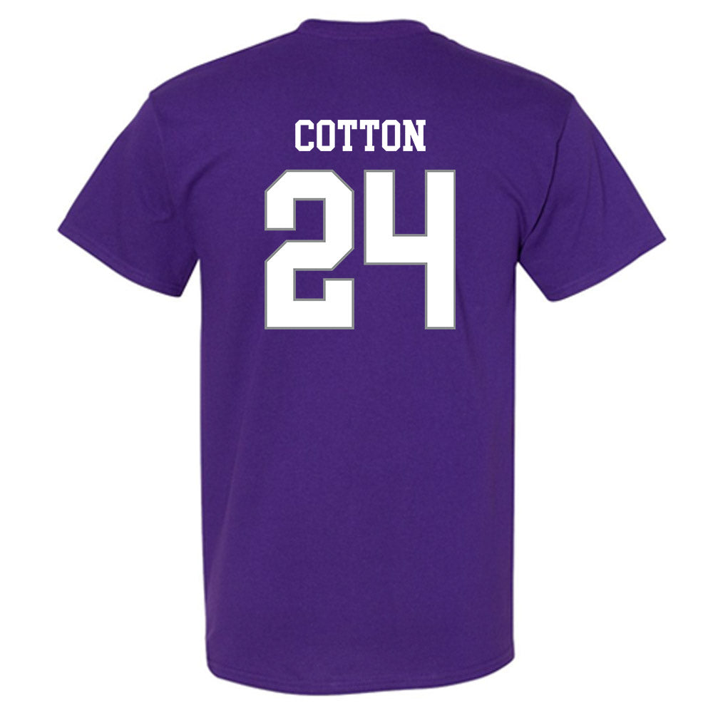 Kansas State - NCAA Women's Basketball : Jenessa Cotton - Classic Shersey T-Shirt-1