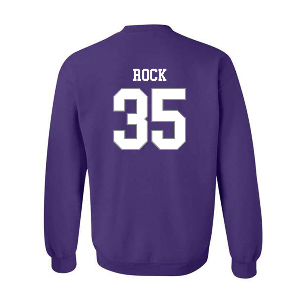 Kansas State - NCAA Men's Basketball : Jeffrey Rock - Classic Shersey Crewneck Sweatshirt-1