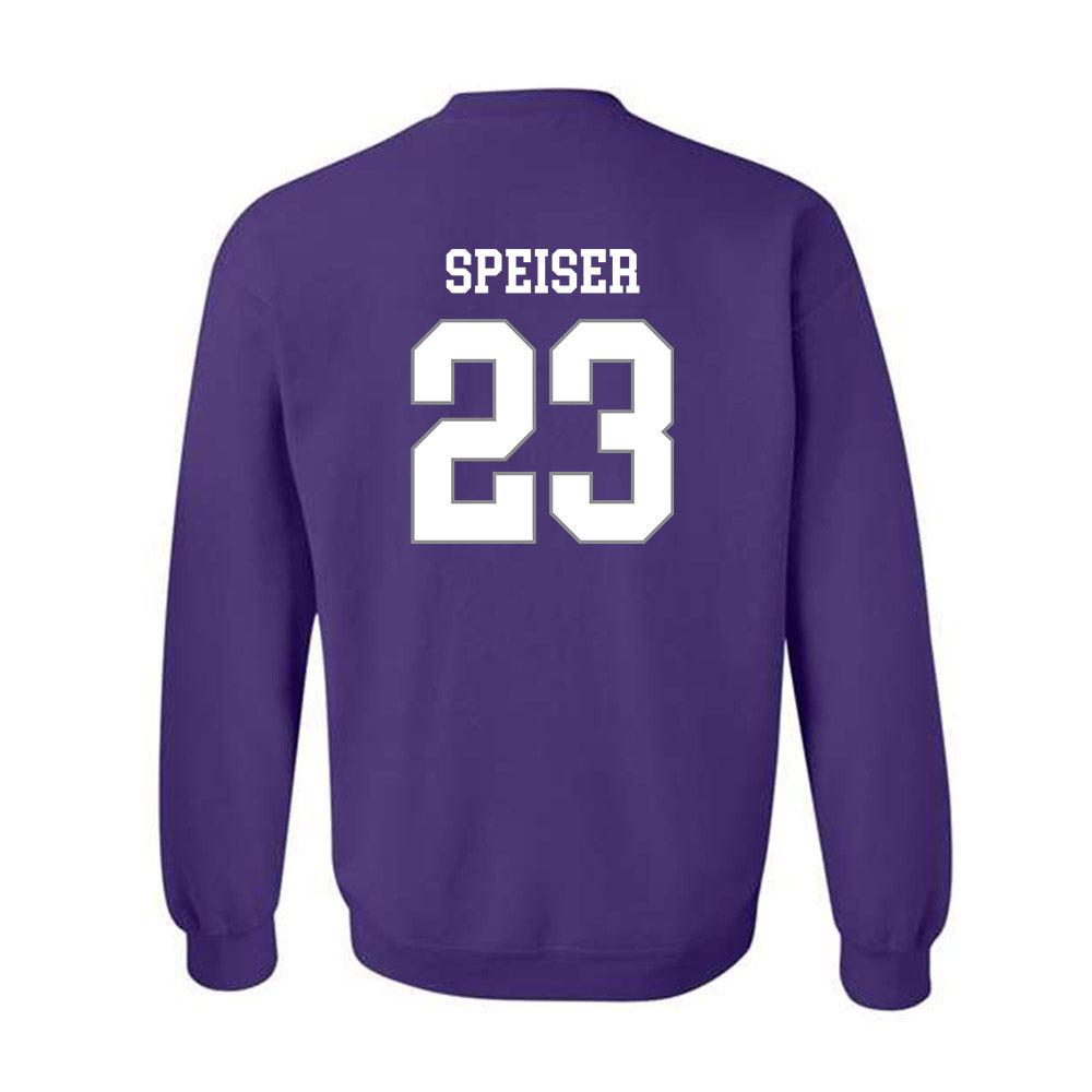Kansas State - NCAA Women's Basketball : jordan speiser - Classic Shersey Crewneck Sweatshirt-1
