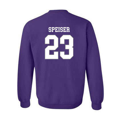 Kansas State - NCAA Women's Basketball : jordan speiser - Classic Shersey Crewneck Sweatshirt-1