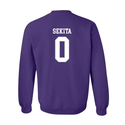 Kansas State - NCAA Women's Volleyball : Fuka Sekita - Classic Shersey Crewneck Sweatshirt-1