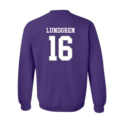 Kansas State - NCAA Women's Volleyball : Cadence Lundgren - Classic Shersey Crewneck Sweatshirt-1