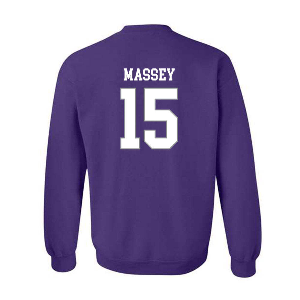 Kansas State - NCAA Women's Volleyball : Addison Massey - Classic Shersey Crewneck Sweatshirt-1