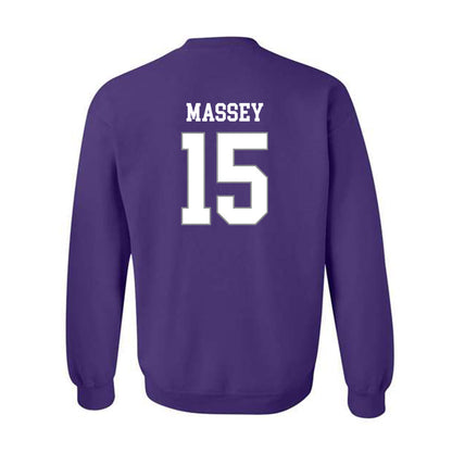 Kansas State - NCAA Women's Volleyball : Addison Massey - Classic Shersey Crewneck Sweatshirt-1