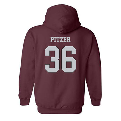 Mississippi State - NCAA Baseball : Tyler Pitzer - Classic Shersey Hooded Sweatshirt-1