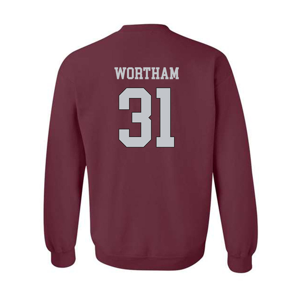 Mississippi State - NCAA Baseball : Charlie Wortham - Classic Shersey Crewneck Sweatshirt-1