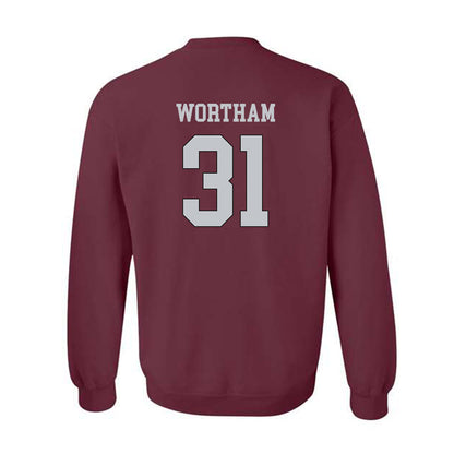 Mississippi State - NCAA Baseball : Charlie Wortham - Classic Shersey Crewneck Sweatshirt-1