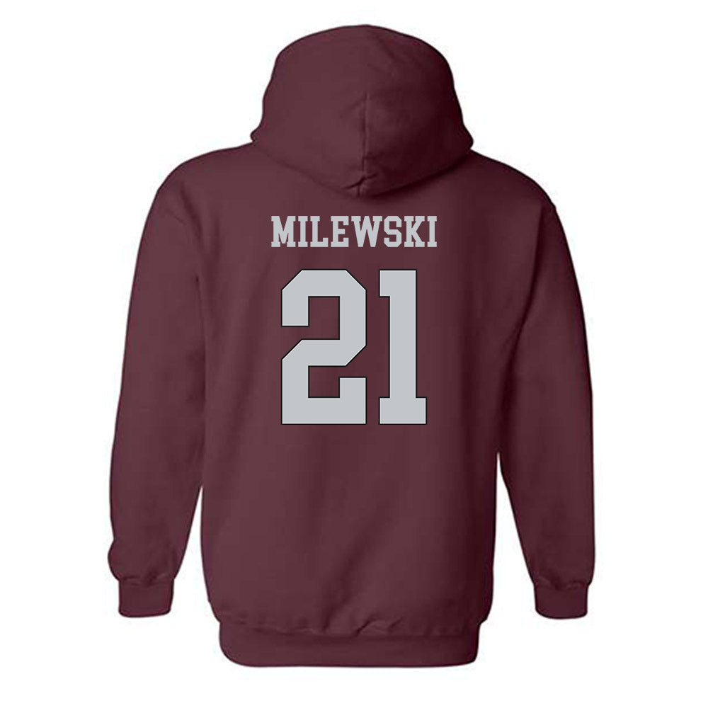 Mississippi State - NCAA Baseball : Kevin Milewski - Classic Shersey Hooded Sweatshirt-1