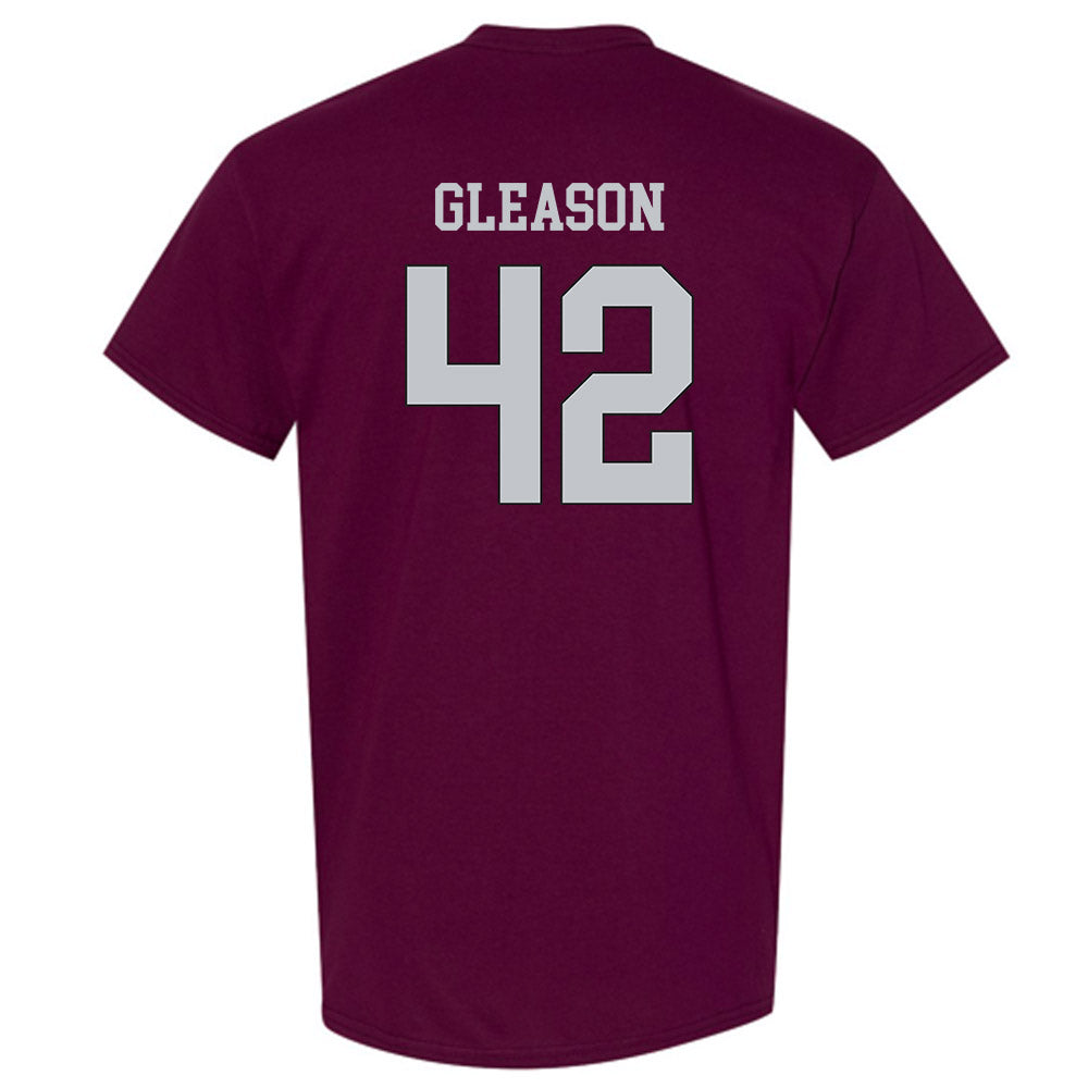 Mississippi State - NCAA Baseball : Jack Gleason - Classic Shersey T-Shirt-1