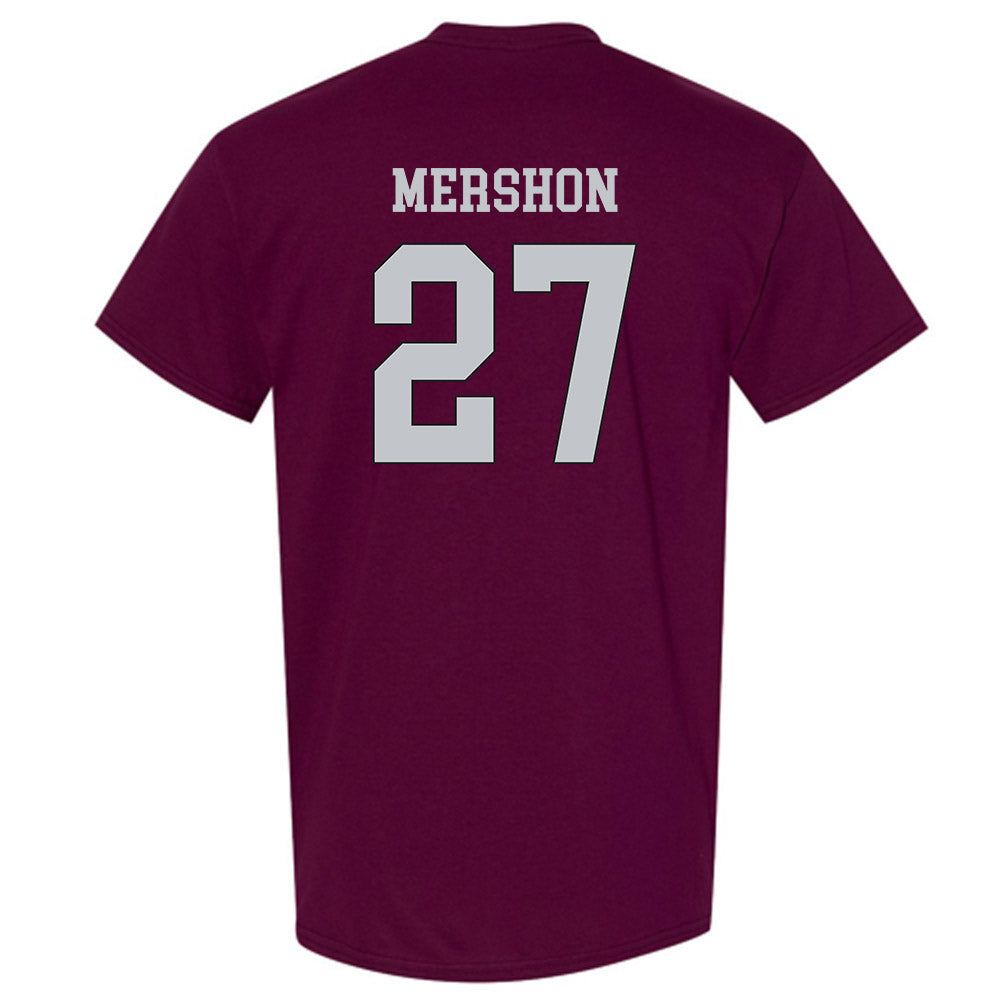 Mississippi State - NCAA Baseball : Peter Mershon - Classic Shersey T-Shirt-1