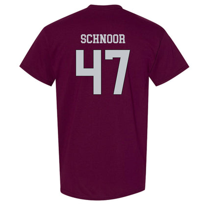 Mississippi State - NCAA Baseball : JT Schnoor - Classic Shersey T-Shirt-1