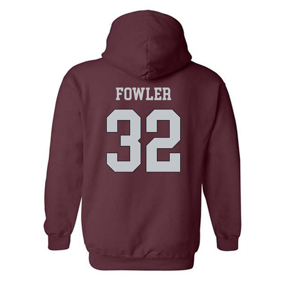 Mississippi State - NCAA Baseball : Peyton Fowler - Classic Shersey Hooded Sweatshirt-1