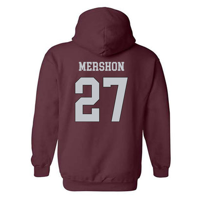 Mississippi State - NCAA Baseball : Peter Mershon - Classic Shersey Hooded Sweatshirt-1