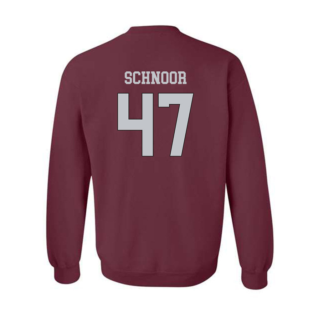 Mississippi State - NCAA Baseball : JT Schnoor - Classic Shersey Crewneck Sweatshirt-1