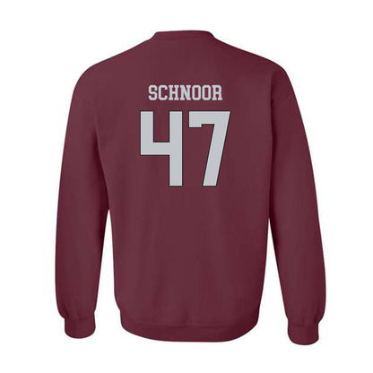 Mississippi State - NCAA Baseball : JT Schnoor - Classic Shersey Crewneck Sweatshirt-1
