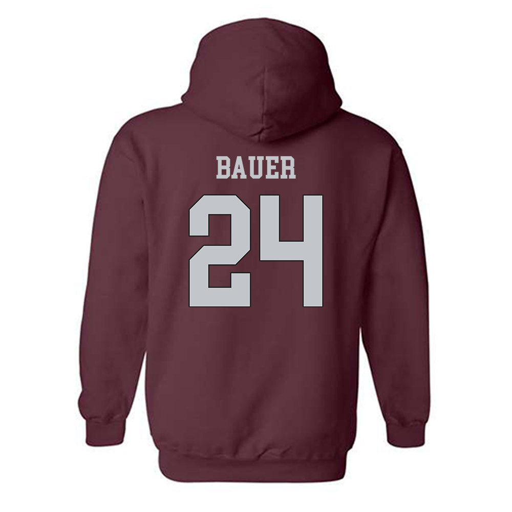 Mississippi State - NCAA Baseball : Jack Bauer - Classic Shersey Hooded Sweatshirt-1