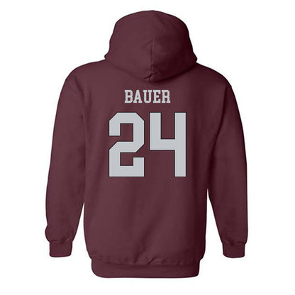 Mississippi State - NCAA Baseball : Jack Bauer - Classic Shersey Hooded Sweatshirt-1