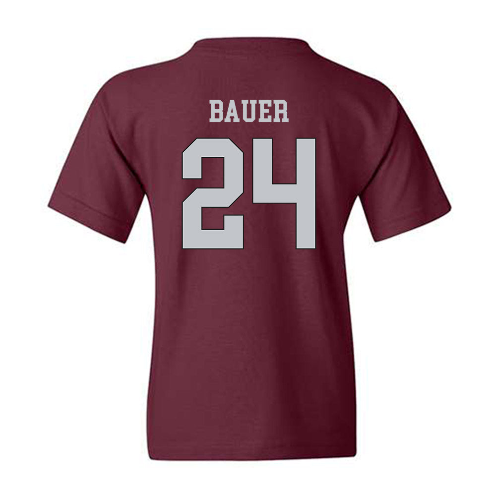 Mississippi State - NCAA Baseball : Jack Bauer - Classic Shersey Youth T-Shirt-1
