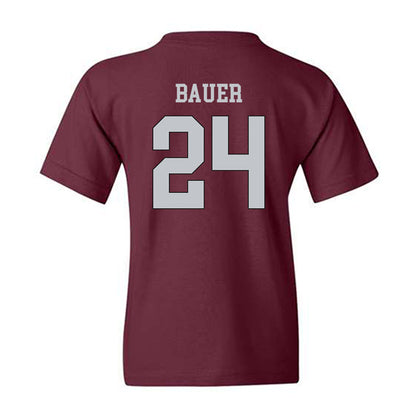 Mississippi State - NCAA Baseball : Jack Bauer - Classic Shersey Youth T-Shirt-1