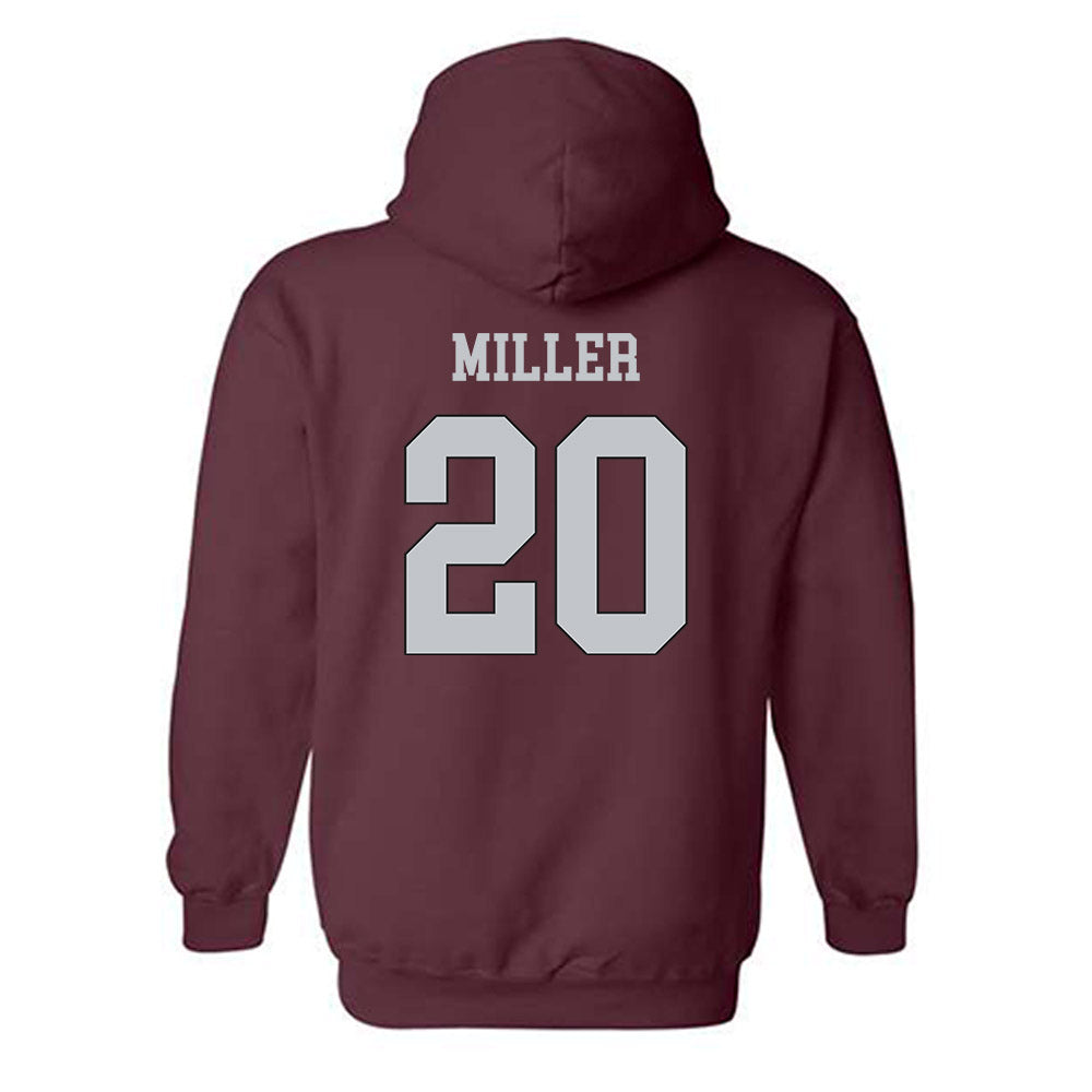 Mississippi State - NCAA Baseball : Maddox Miller - Classic Shersey Hooded Sweatshirt-1