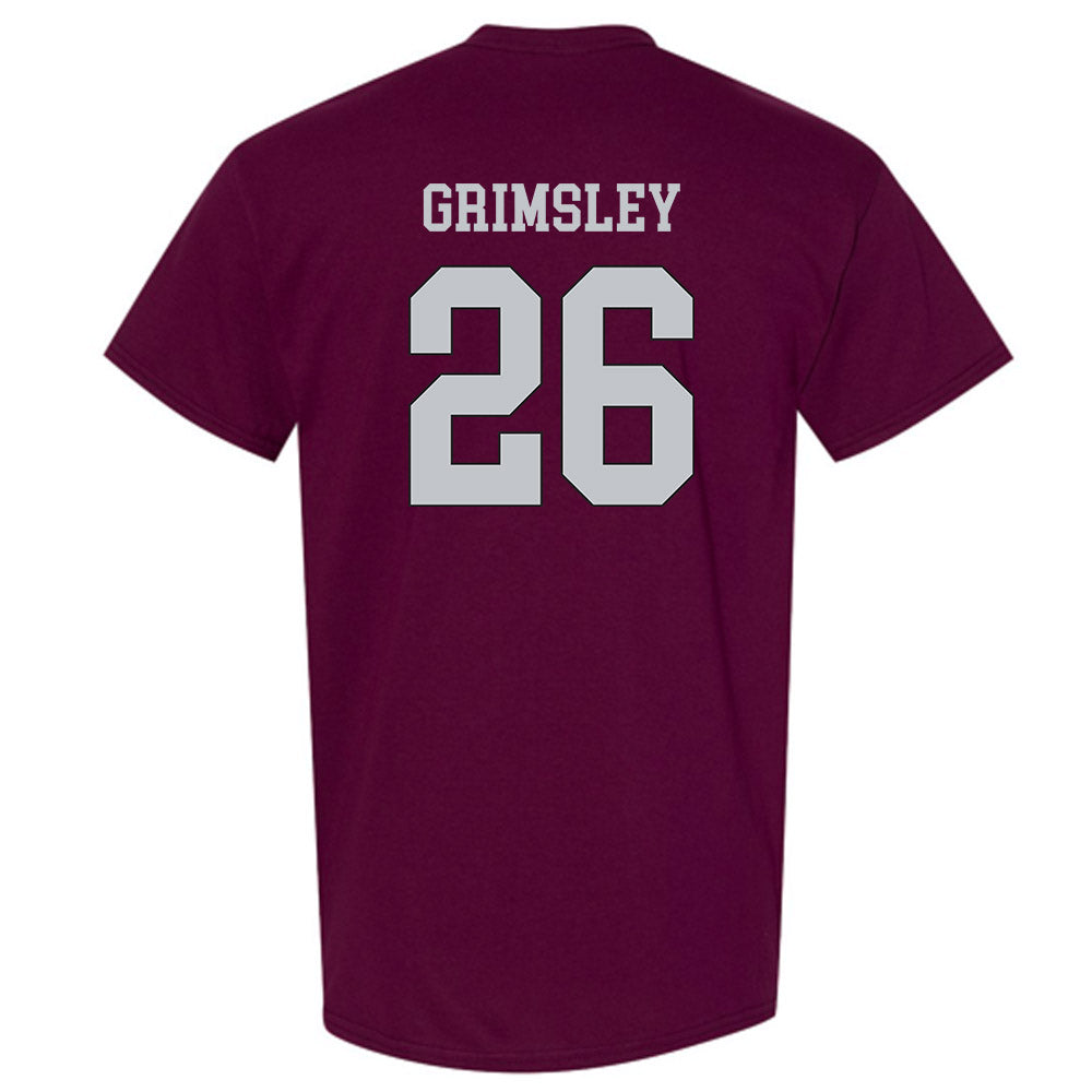 Mississippi State - NCAA Football : Jamroc Grimsley - Sports Shersey T-Shirt-1