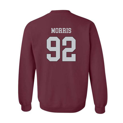 Mississippi State - NCAA Football : Kaleb Morris - Sports Shersey Crewneck Sweatshirt-1