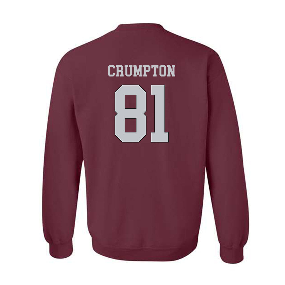 Mississippi State - NCAA Football : Zion Crumpton - Sports Shersey Crewneck Sweatshirt-1