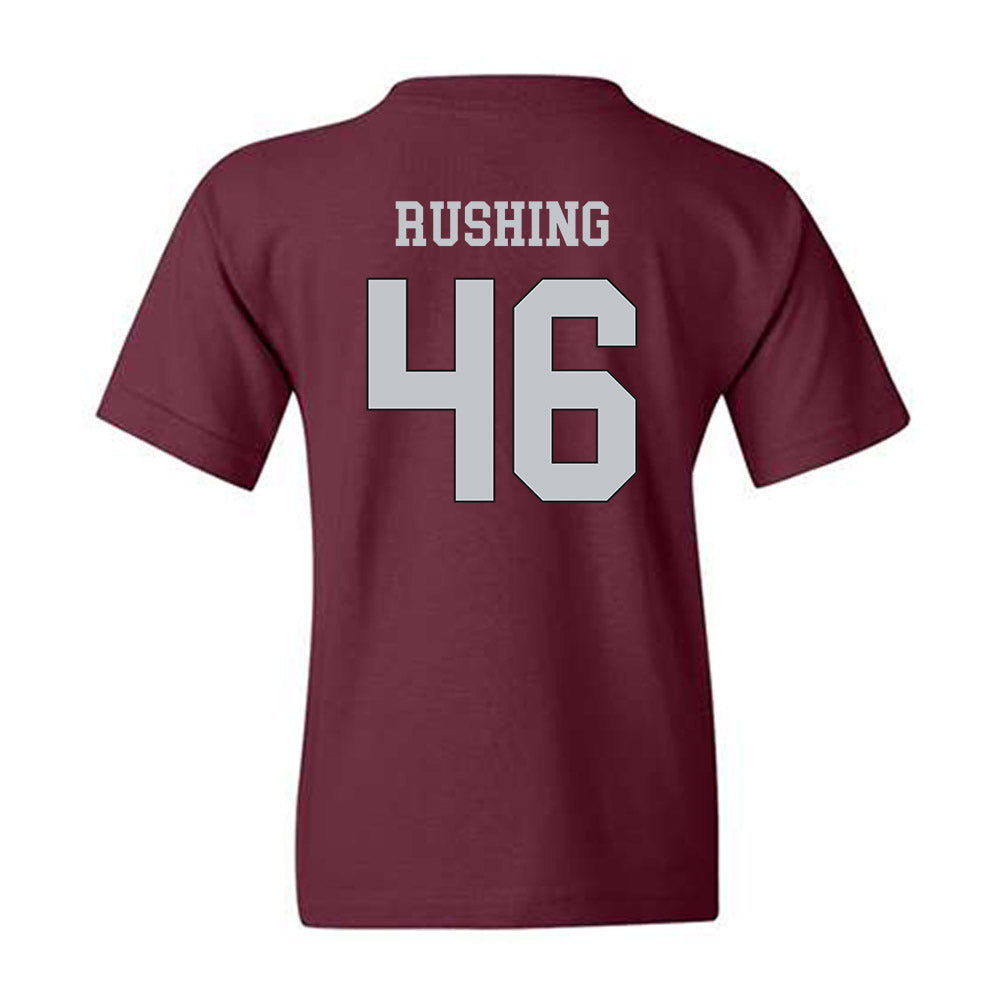 Mississippi State - NCAA Football : Kyle Rushing - Sports Shersey Youth T-Shirt-1