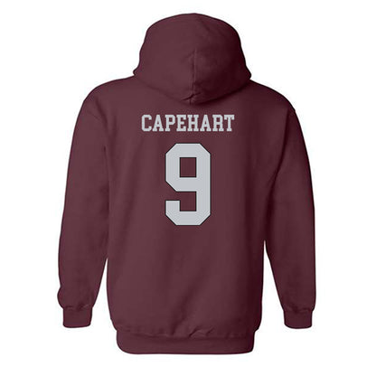 Mississippi State - NCAA Football : Camden Capehart - Sports Shersey Hooded Sweatshirt-1