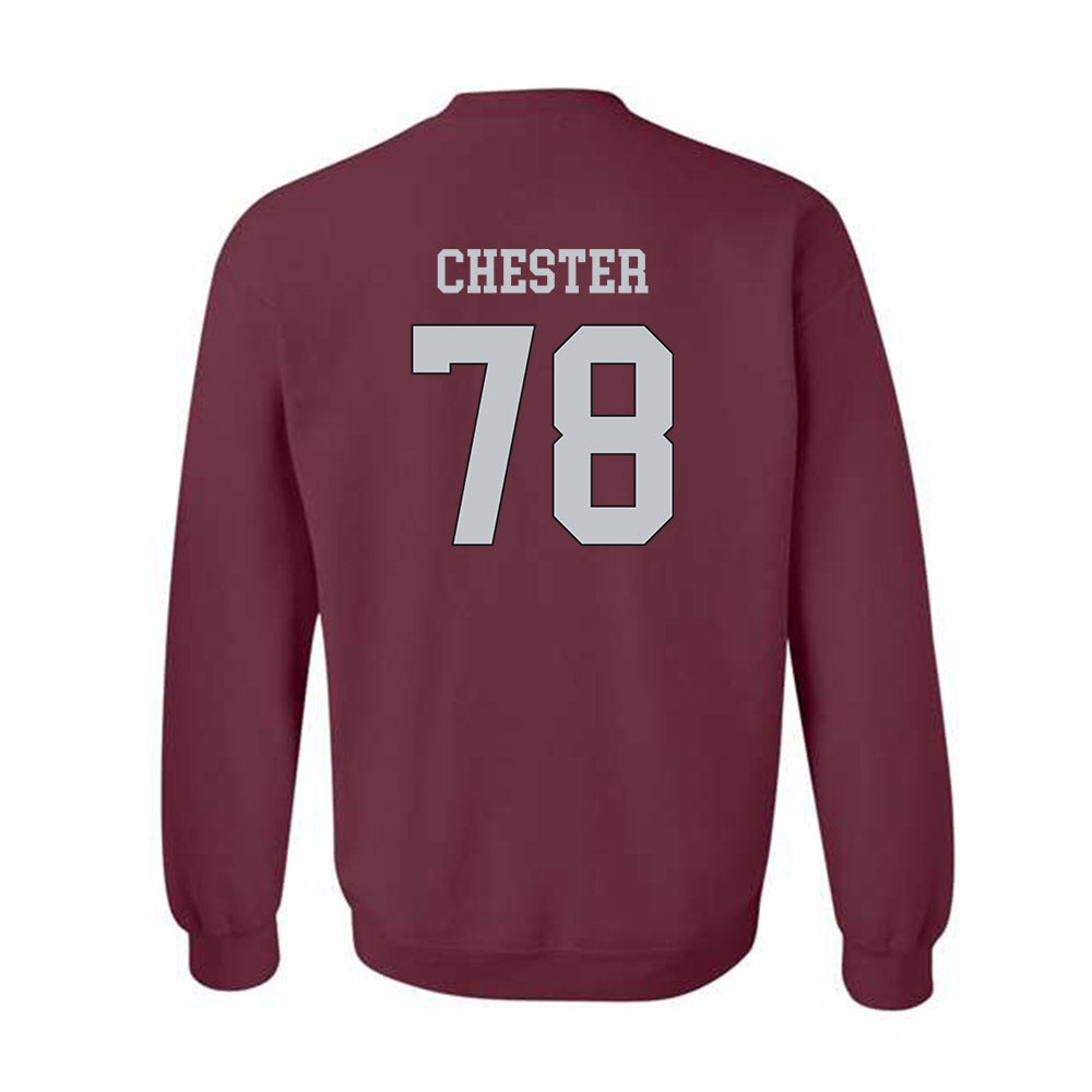 Mississippi State - NCAA Football : Dj Chester - Sports Shersey Crewneck Sweatshirt-1