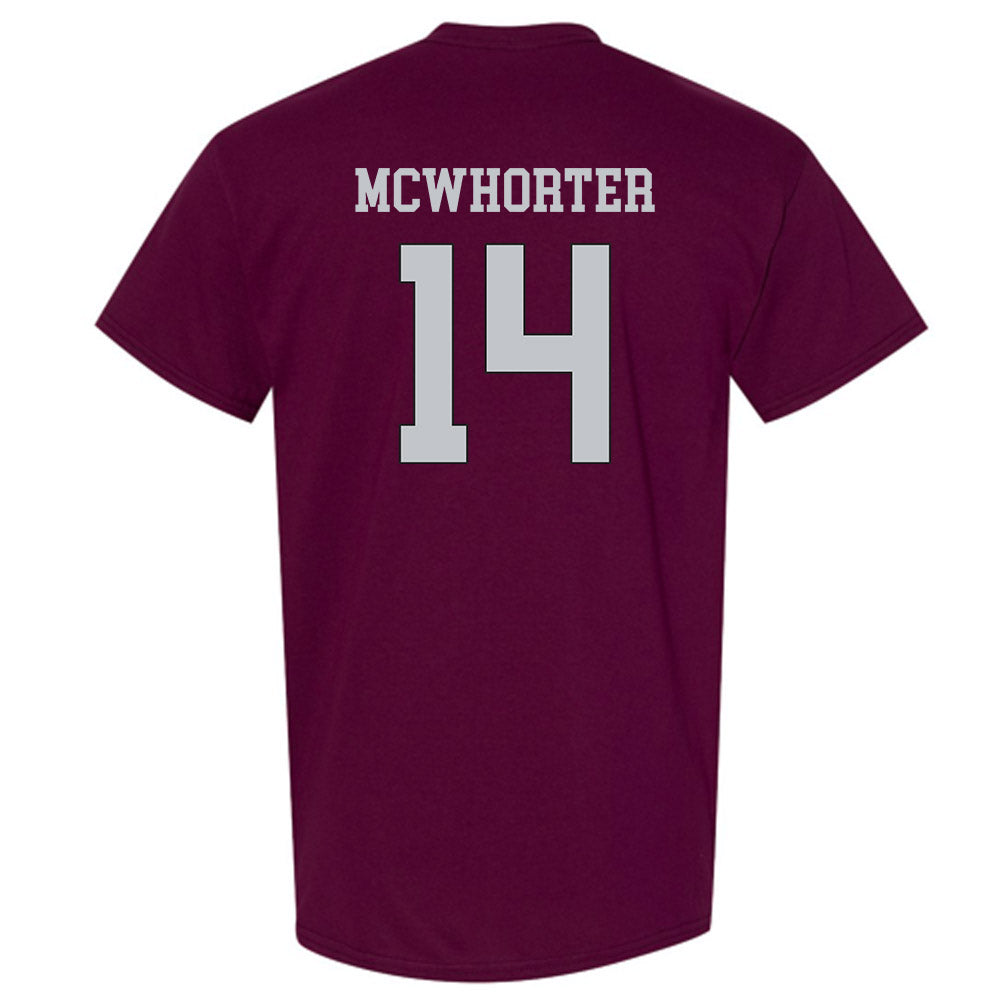 Mississippi State - NCAA Football : Brodie McWhorter - Sports Shersey T-Shirt-1