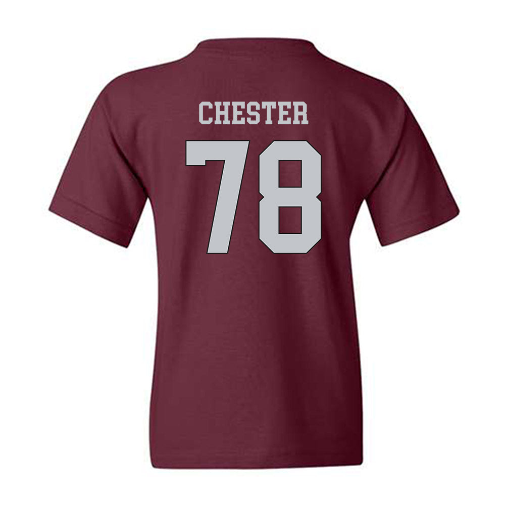 Mississippi State - NCAA Football : Dj Chester - Sports Shersey Youth T-Shirt-1