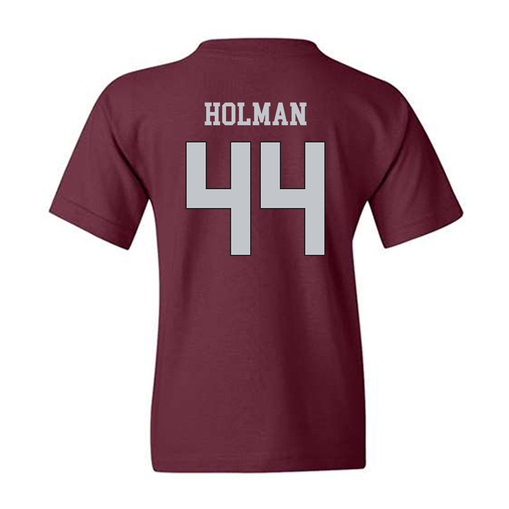 Mississippi State - NCAA Football : Gavin Holman - Sports Shersey Youth T-Shirt-1