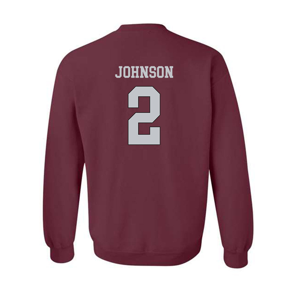Mississippi State - NCAA Football : Marquis Johnson - Sports Shersey Crewneck Sweatshirt-1