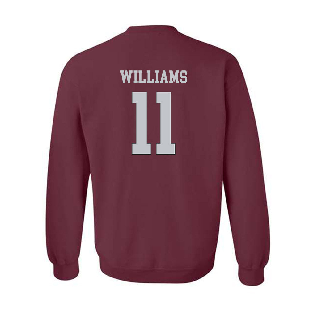 Mississippi State - NCAA Football : Ayden Williams - Sports Shersey Crewneck Sweatshirt-1