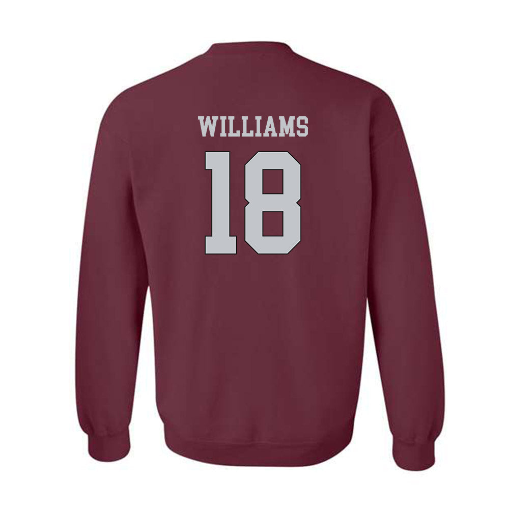 Mississippi State - NCAA Football : Riley Williams - Sports Shersey Crewneck Sweatshirt-1