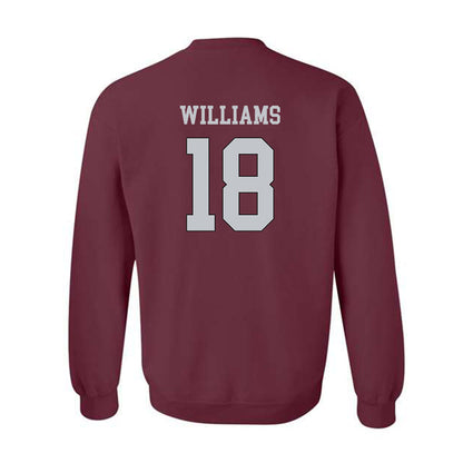 Mississippi State - NCAA Football : Riley Williams - Sports Shersey Crewneck Sweatshirt-1