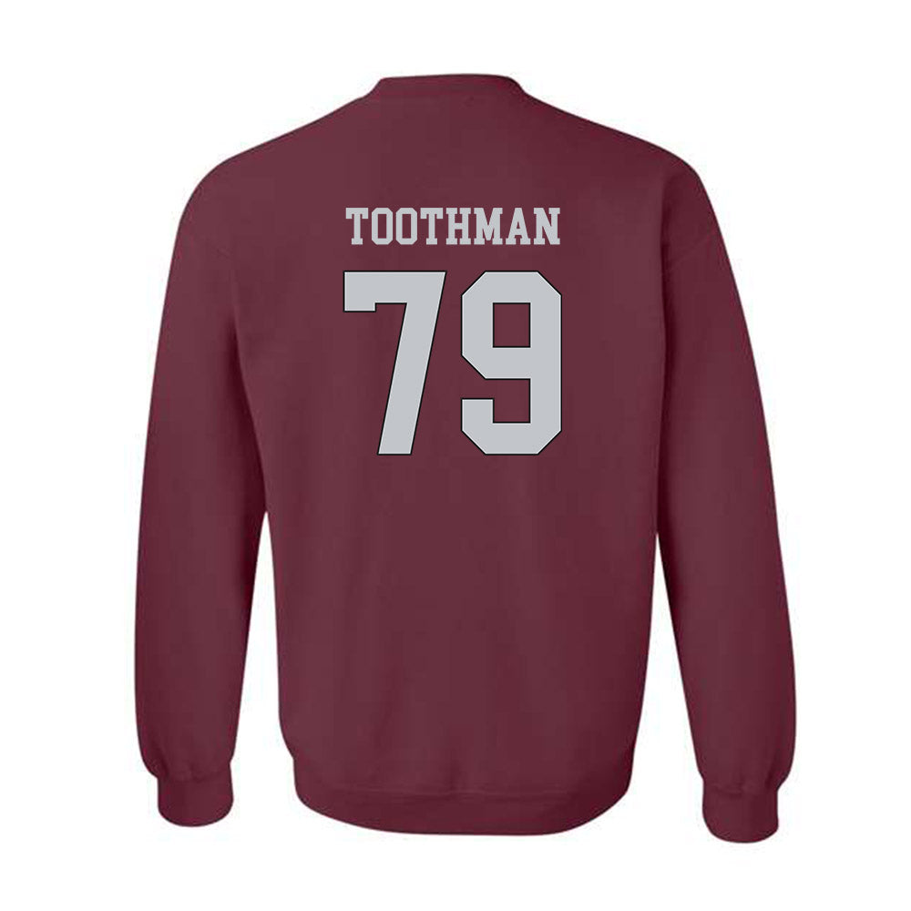 Mississippi State - NCAA Football : Dalton Toothman - Sports Shersey Crewneck Sweatshirt-1