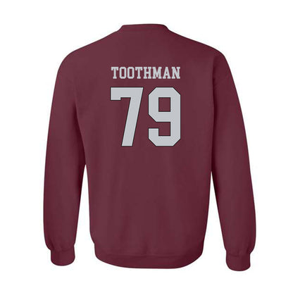 Mississippi State - NCAA Football : Dalton Toothman - Sports Shersey Crewneck Sweatshirt-1