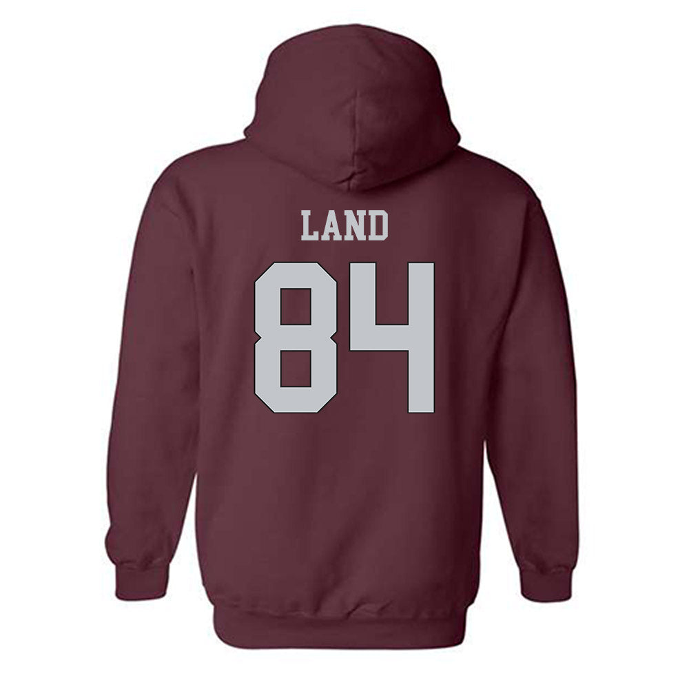 Mississippi State - NCAA Football : Adam Land - Sports Shersey Hooded Sweatshirt-1