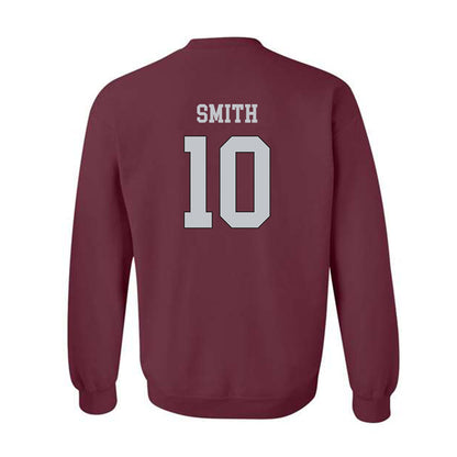 Mississippi State - NCAA Football : jalen smith - Sports Shersey Crewneck Sweatshirt-1