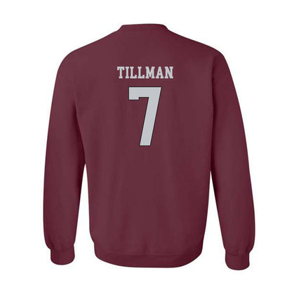 Mississippi State - NCAA Football : Zakari Tillman - Sports Shersey Crewneck Sweatshirt-1
