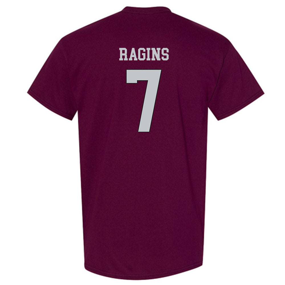 Mississippi State - NCAA Football : Zion Ragins - Sports Shersey T-Shirt-1