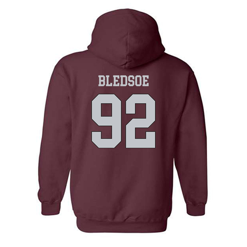 Mississippi State - NCAA Football : Jaray Bledsoe - Sports Shersey Hooded Sweatshirt-1