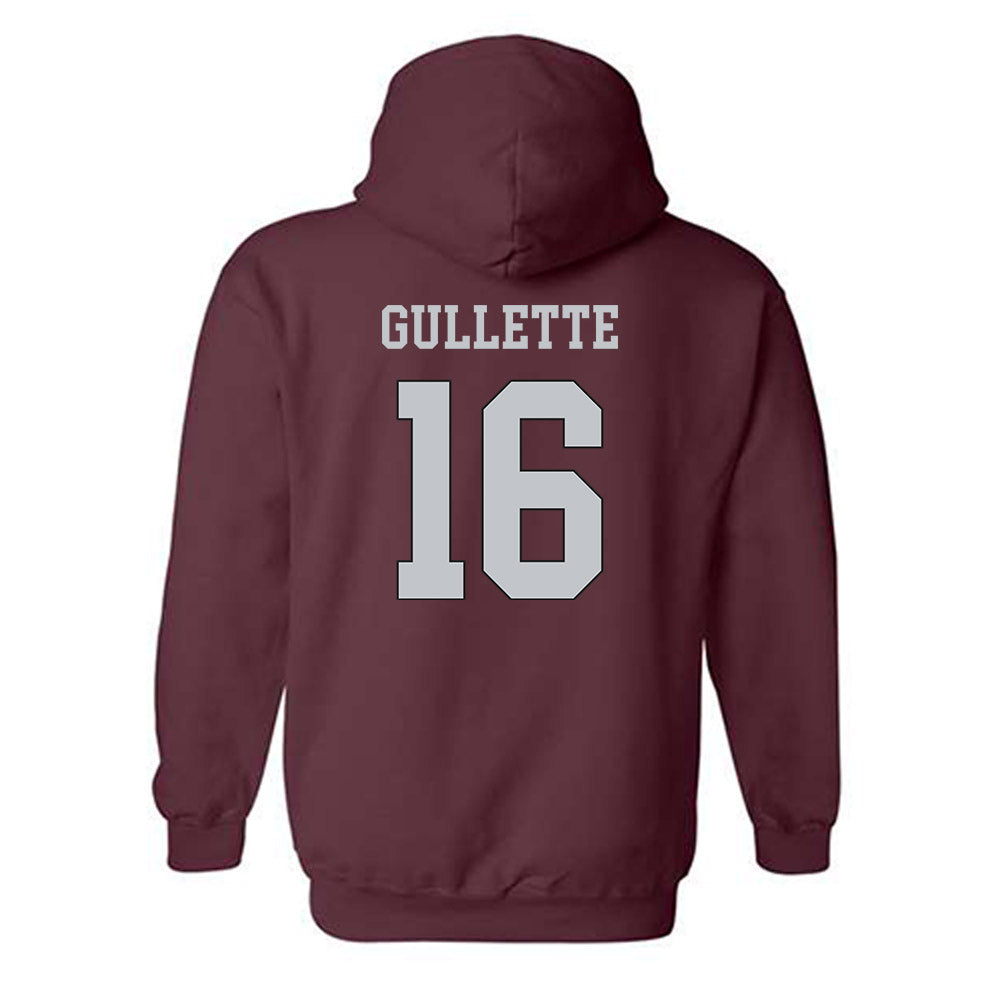 Mississippi State - NCAA Football : Derion Gullette - Sports Shersey Hooded Sweatshirt-1