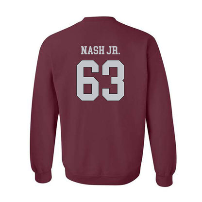 Mississippi State - NCAA Football : Mario Nash Jr. - Sports Shersey Crewneck Sweatshirt-1