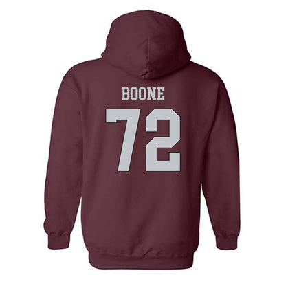 Mississippi State - NCAA Football : Canon Boone - Sports Shersey Hooded Sweatshirt-1