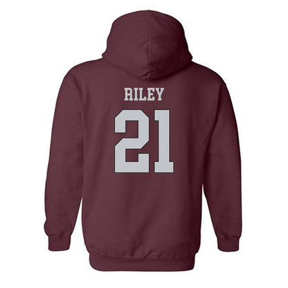 Mississippi State - NCAA Football : Dre Riley - Sports Shersey Hooded Sweatshirt-1